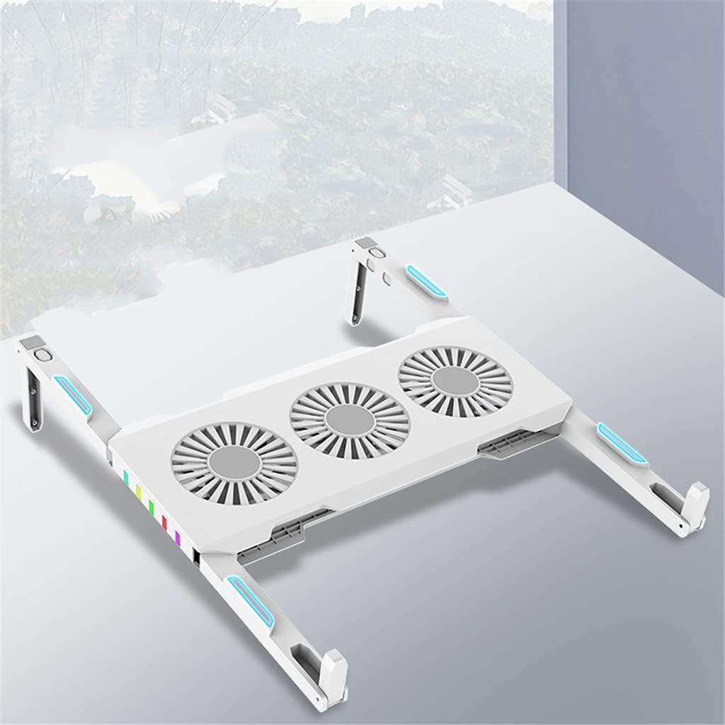 NeNew – Soporte para radiador de computadora portátil, base de soporte de almacenamiento portátil para ventilador silencioso