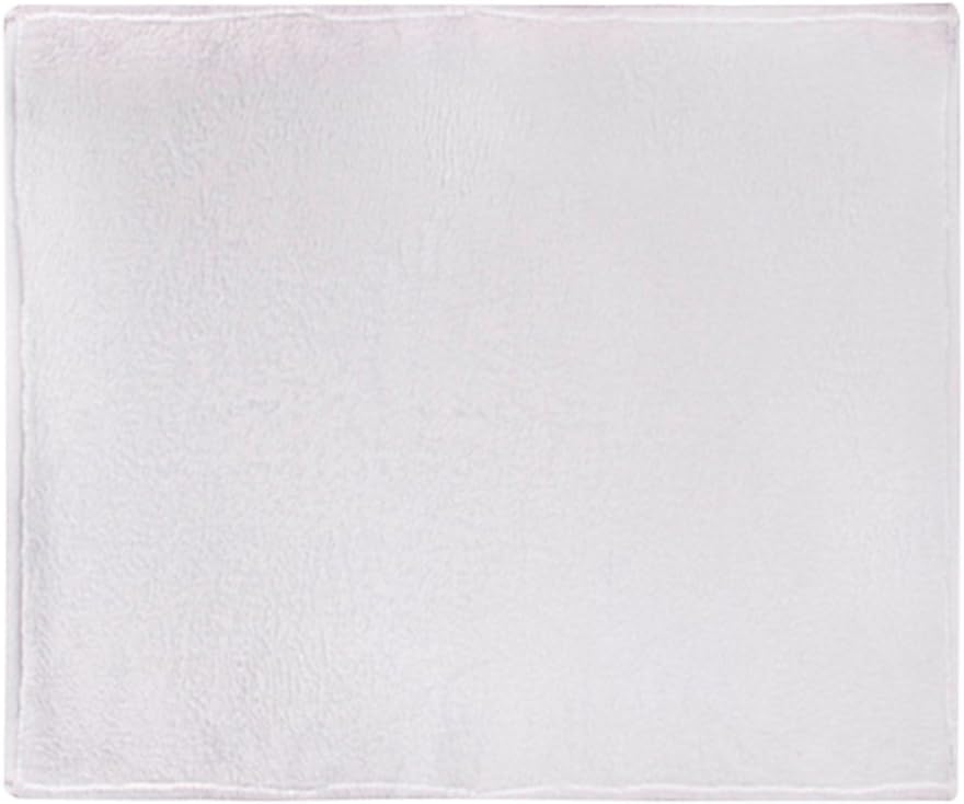 CafePress Manta de bulldog francés blanco, manta de felpa súper suave, 60 x 50 pulgadas