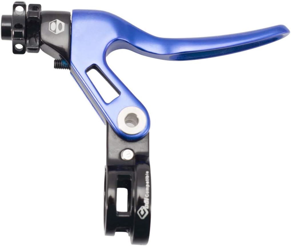 Box One Genius – Palanca de freno BMX con abrazadera, tres palancas de freno reversibles de punto en V forjado en frío, alcance ajustable para