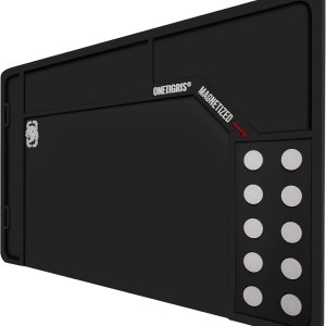 OneTigris Gun Cleaning Mat Rifle Pistol Gun Mat with Magnetic Dots, Non-Slip Oil Resistant OneTigris Gun Cleaning Mat Rifle Pistol Gun Mat with Magnetic Dots, Non-Slip Oil Resistant