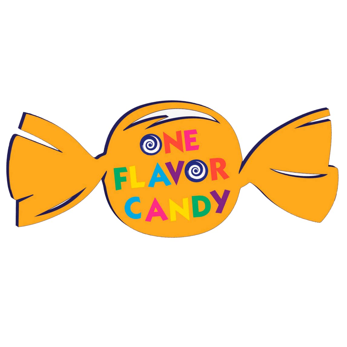 One Flavor Candy Pez Candy – Recambio de caramelo suelto sin envolver (frambuesa azul agrio, 8 onzas)