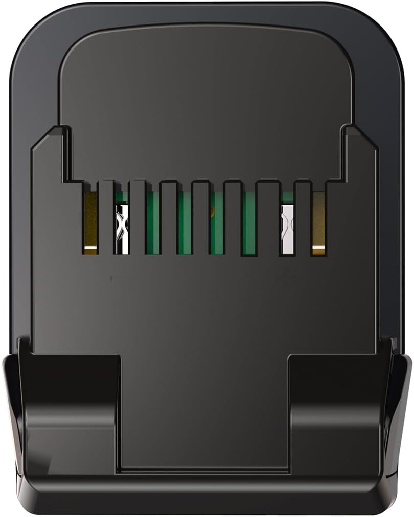 1 adaptador solo compatible con Hitachi y se adapta a herramientas inalámbricas Metabo HPT de 18 V (no 36 V), compatibles con baterías de iones de