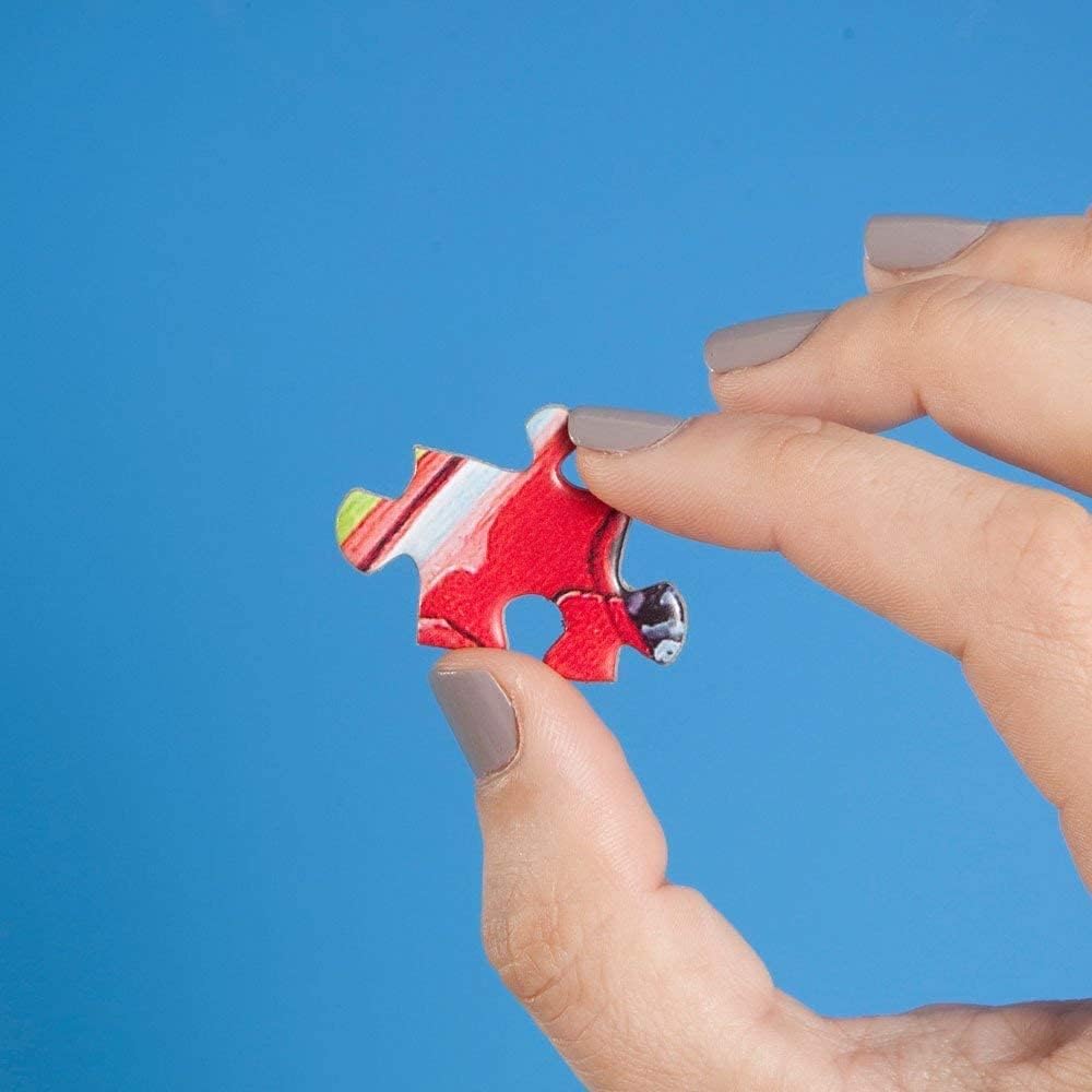 Bits and Pieces – Rompecabezas de 500 piezas para adultos – Cascanueces y juguetes – Rompecabezas de Navidad de piezas grandes del artista Randy