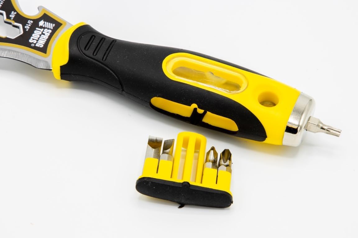 SPRING TOOLS – Herramienta para pintores 19 en 1, cuchillo de masilla de 3 pulgadas con fácil agarre