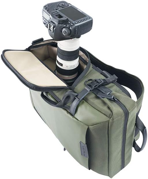 Vanguard VEO SELECT45M GR – Mochila para cámara réflex digital, equipo de video o drone, color verde
