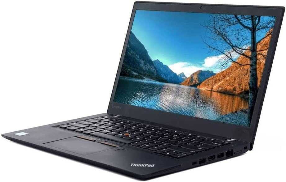 Lenovo ThinkPad T490 Laptop de negocios FHD de 14 pulgadas, Intel Core i7 (8 generación) i7-8665U Quad-core 1.90 GHz 16GB RAM 256GB SSD, lector de
