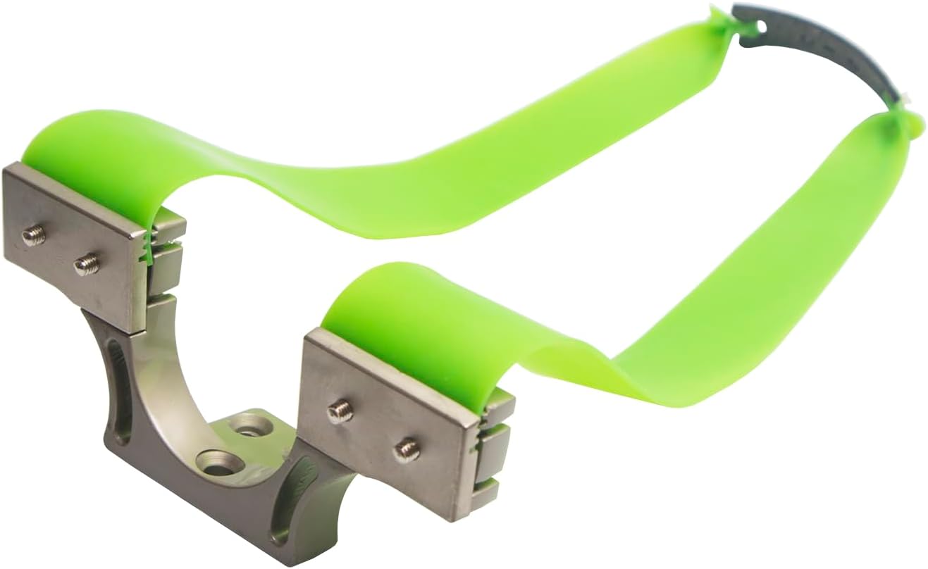 MXLUSINE Potente dispositivo de lanzamiento de tirachinas DIY para caza, rifle de catapulta, tirachinas, disparador, accesorios compuestos