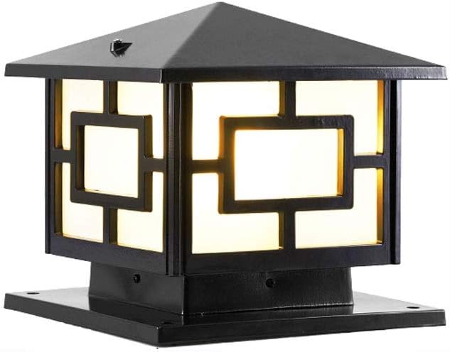 Faro de pilar de pared, patio, puerta, muelle, faro, exterior, impermeable, iluminación del hogar, retro, poste industrial, porche, lámpara de