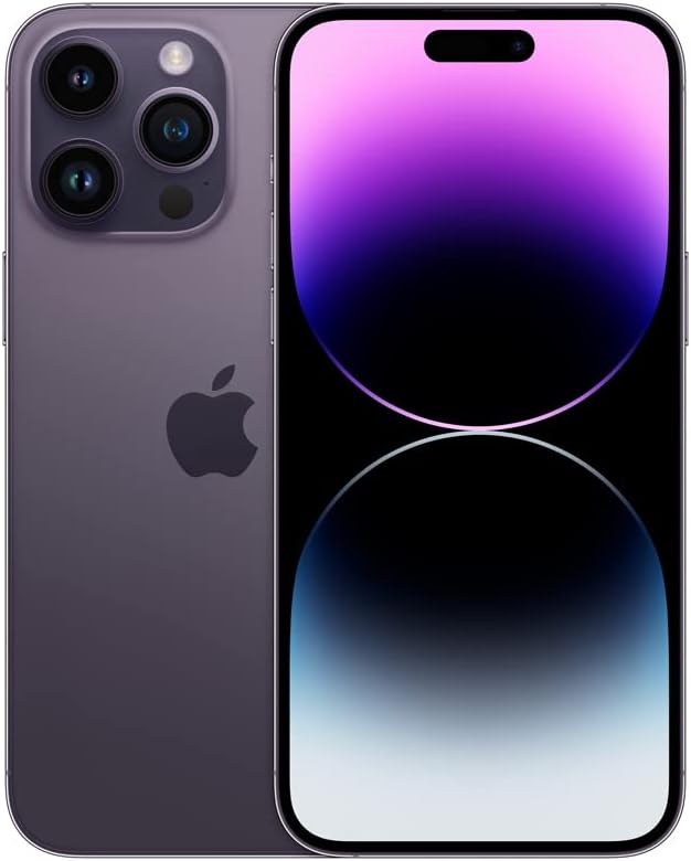 Celular iPhone 14 Pro Max de Apple, 512 GB, morado oscuro, desbloqueado (reacondicionado).