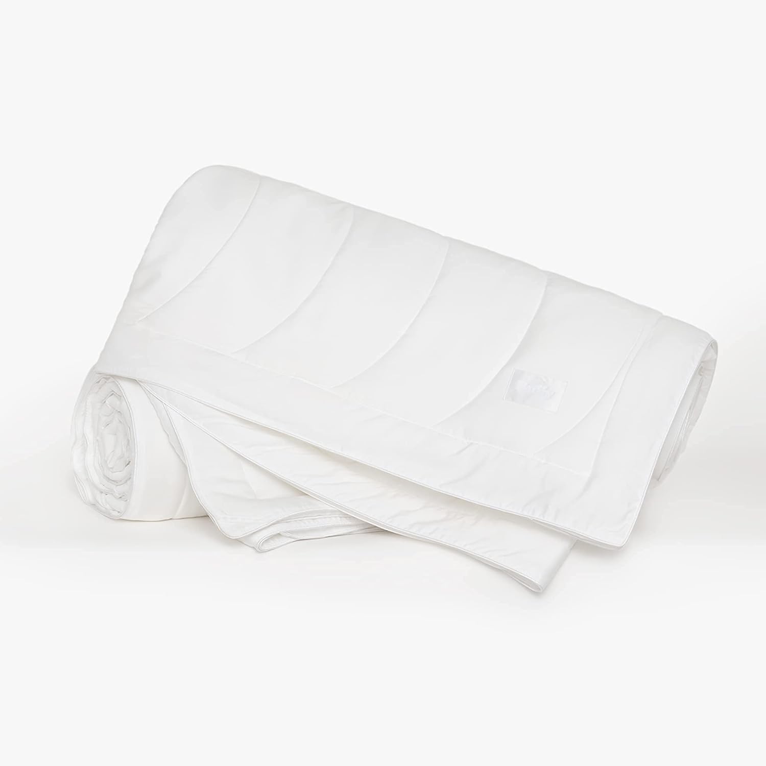 Buffy Breeze Comforter – Edredón suave 100% eucalipto lyocell, fresco, ligero, relleno de edredón de verano con pestañas en las esquinas (tamaño