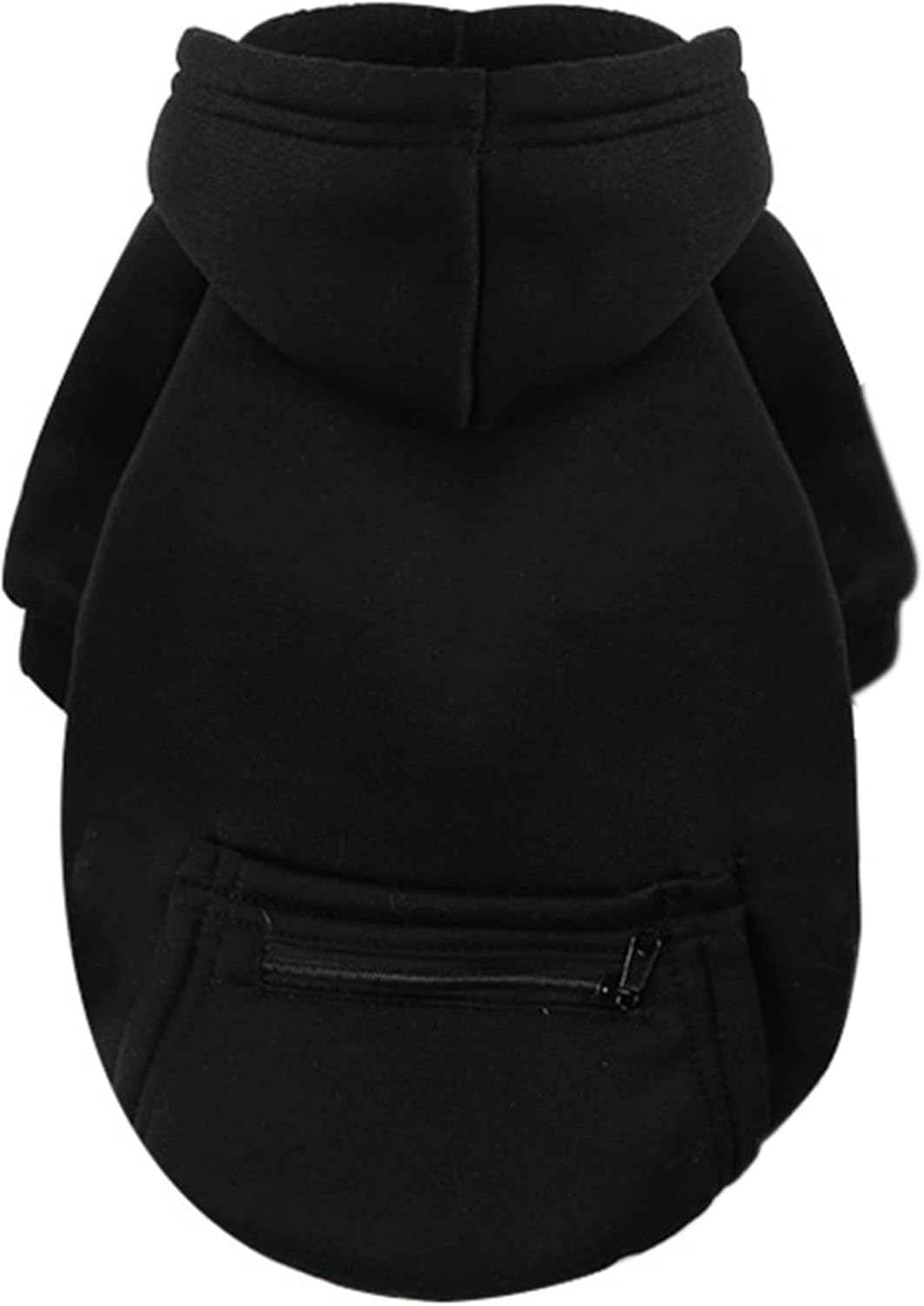 Jecikelon Sudadera con capucha para perro de invierno con bolsillos, ropa cálida para perros pequeños, abrigo de chihuahua, ropa de cachorro y gato