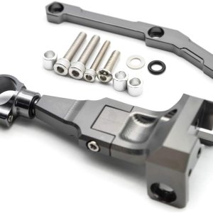 FXCNC Racing motocicleta CNC amortiguador de dirección estabilizador búfer kit de montaje compatible con MT-09 MT09 FZ09 FZ-09 (no Tracer) FXCNC Racing motocicleta CNC amortiguador de dirección estabilizador búfer kit de montaje compatible con MT-09 MT09 FZ09 FZ-09 (no Tracer)