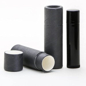 13 OZ Black Kraft Paper BalmSalveCosméticoLoción Tubos (25) 13 OZ Black Kraft Paper BalmSalveCosméticoLoción Tubos (25)