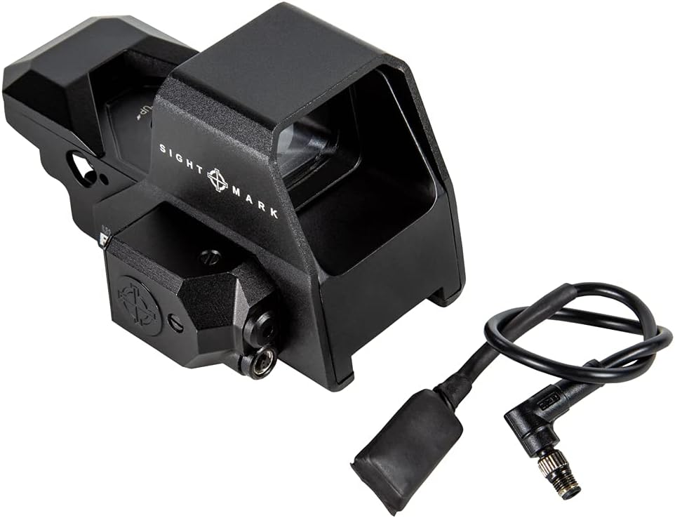 Sightmark Ultra Shot R-Spec – Mira refleja de doble disparo con láser