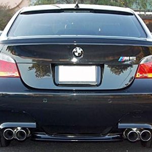 ABS M M5 Euro Bota Tronco Tapa Ala Sport Trim Spoiler Lip para BMW E60 5 Series ABS M M5 Euro Bota Tronco Tapa Ala Sport Trim Spoiler Lip para BMW E60 5 Series