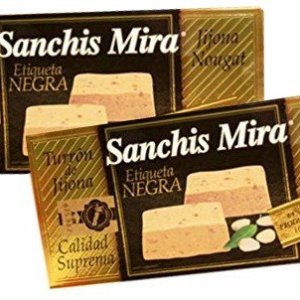 Sanchis Mira Turron Combo Pack 1 Jijona & 1 Alicante. Pack de 2 Sanchis Mira Turron Combo Pack 1 Jijona & 1 Alicante. Pack de 2