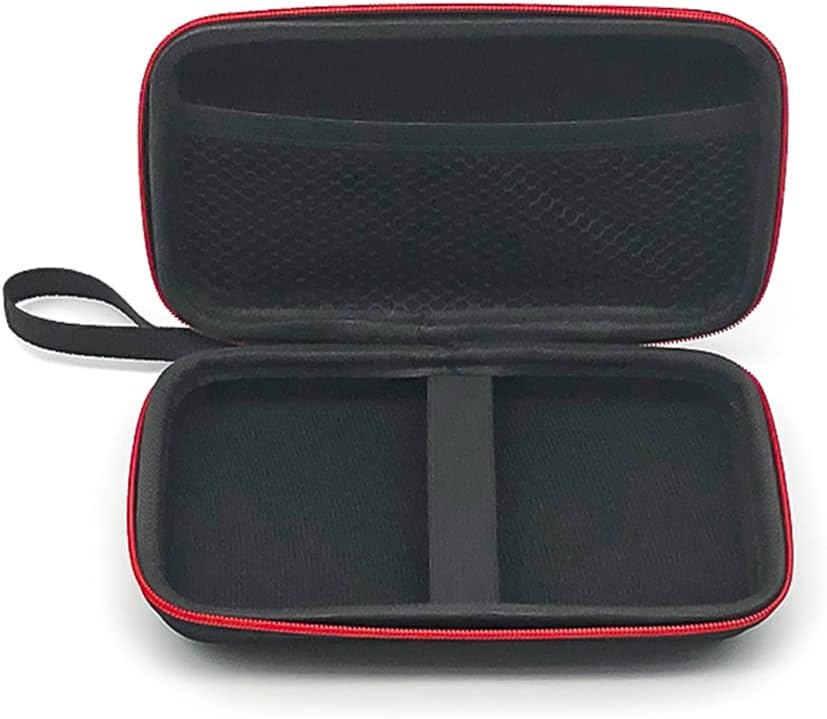 Bolsa de almacenamiento portátil para RG351PRG351MRG350M, funda de transporte de viaje EVA con diseño de rejilla interna, a prueba de golpes, a