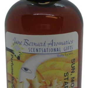 Aceite corporal de perfume inspirado en el sol, la luna y las estrellas, fragancia tipo mujer, en botella de PET ámbar de 4 onzas con tapa de disco Aceite corporal de perfume inspirado en el sol, la luna y las estrellas, fragancia tipo mujer, en botella de PET ámbar de 4 onzas con tapa de disco