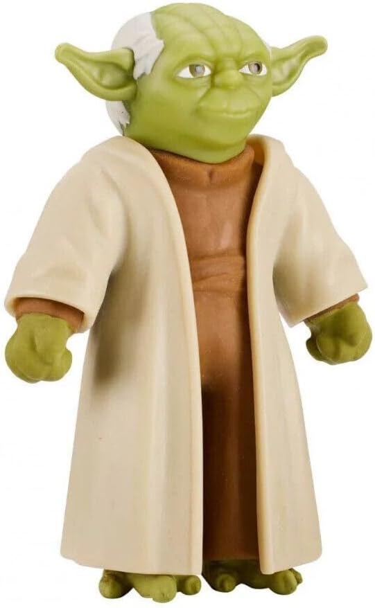 STAR WARS Yoda – Figura de acción estirable  Yoda estira, tira y tuerce  Coleccionable, elástica y divertida