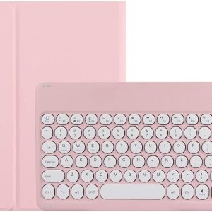 Funda con teclado Bluetooth extraíble para iPad Air de 5 generación con tecla redonda para iPad Pro de 11 pulgadas, 4 3 2 y 1 generación, funda de Funda con teclado Bluetooth extraíble para iPad Air de 5 generación con tecla redonda para iPad Pro de 11 pulgadas, 4 3 2 y 1 generación, funda de