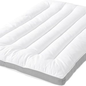HOMBYS Almohadas de cama ultra finas para dormir boca abajo y espalda, almohada plana tamaño King, perfil extra bajo para alineación cervical del HOMBYS Almohadas de cama ultra finas para dormir boca abajo y espalda, almohada plana tamaño King, perfil extra bajo para alineación cervical del