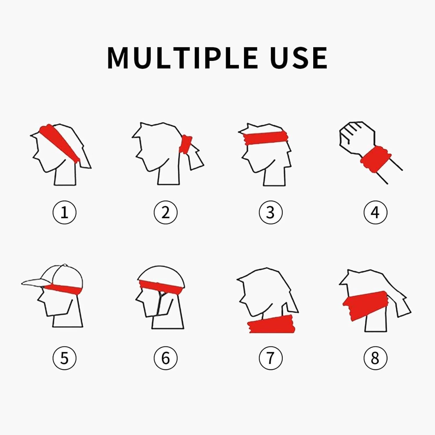 Diademas deportivas con la bandera de Perú para hombres y mujeres, absorbe la humedad, diademas deportivas para correr, fitness, yoga, ciclismo,