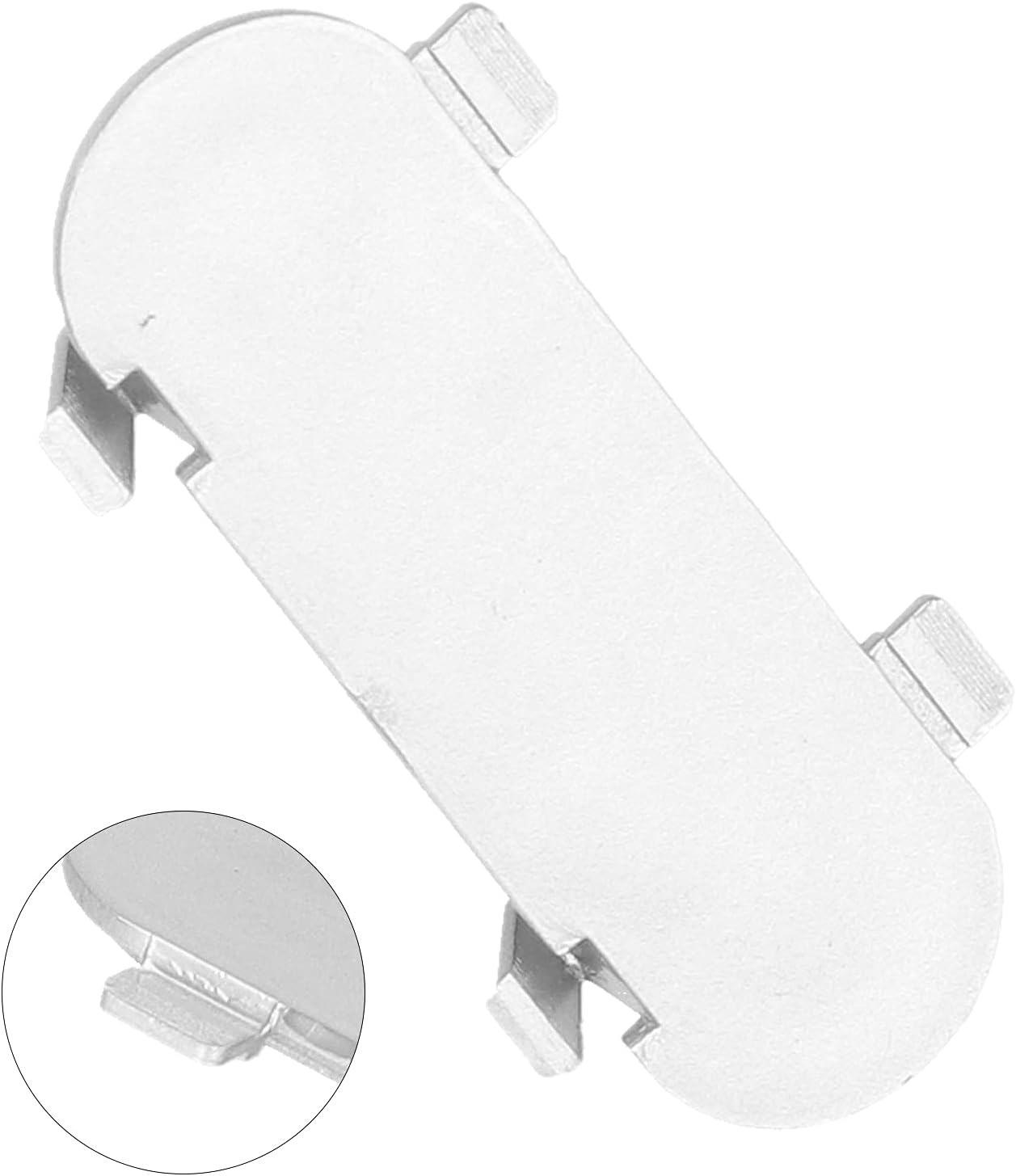 Fydun Cubierta de riel lateral del portaequipajes de techo 68141170AC 53326066 Reemplazo de accesorios de coche para Jeep Cherokee 2014-2019