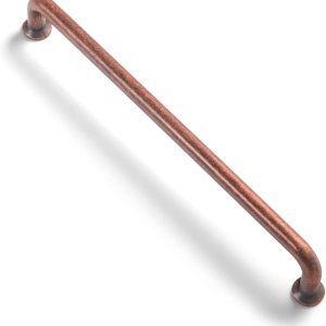 Yanxia Juego de 12 manijas de gabinete de cobre antiguo de 7 916 pulgadas de centro a centro, tiradores artesanales para una estética vintage Yanxia Juego de 12 manijas de gabinete de cobre antiguo de 7 916 pulgadas de centro a centro, tiradores artesanales para una estética vintage