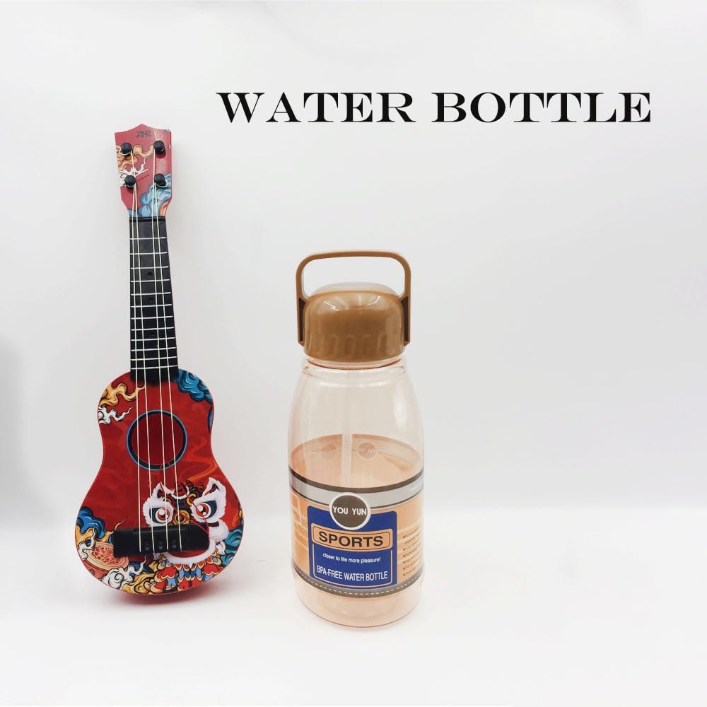 WEIRUIFANZHI Botella de agua grande de 67 onzas con colador de frutas y pajilla, botella de filtro de agua sin BPA a prueba de fugas para gimnasio