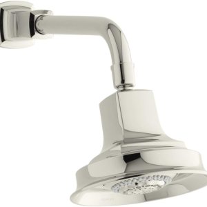 Kohler K-16245-SN Margaux – Cabezal de ducha multifunción, níquel pulido vibrante Kohler K-16245-SN Margaux – Cabezal de ducha multifunción, níquel pulido vibrante