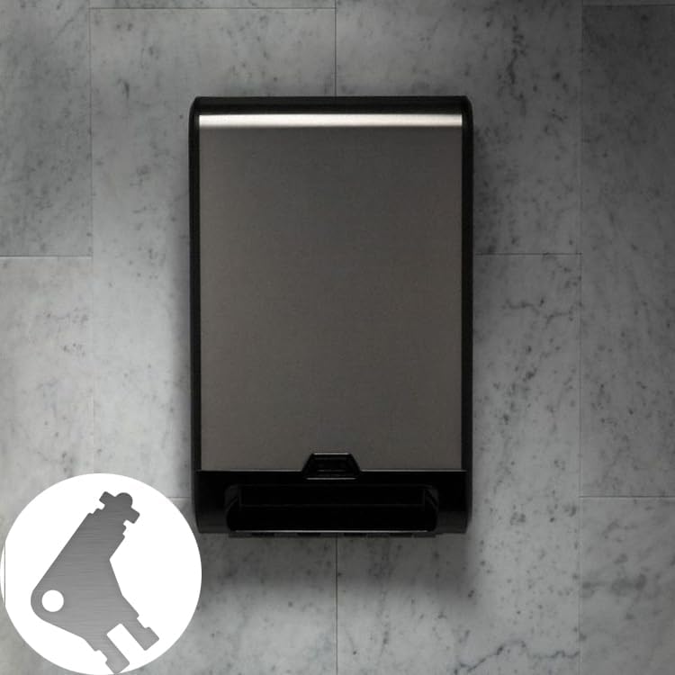 Llave dispensadora de toallas de papel, 10 llaves dispensadoras de papel higiénico compatibles con dispensadores de toallas de papel y papel