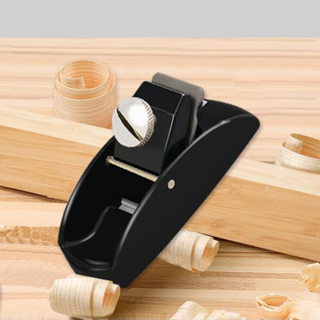 Mini cepilladora de mano Cepilladora de madera Herramienta de mano Plano de mano para carpintería de fondo plano Cepilladora de cepillado de madera