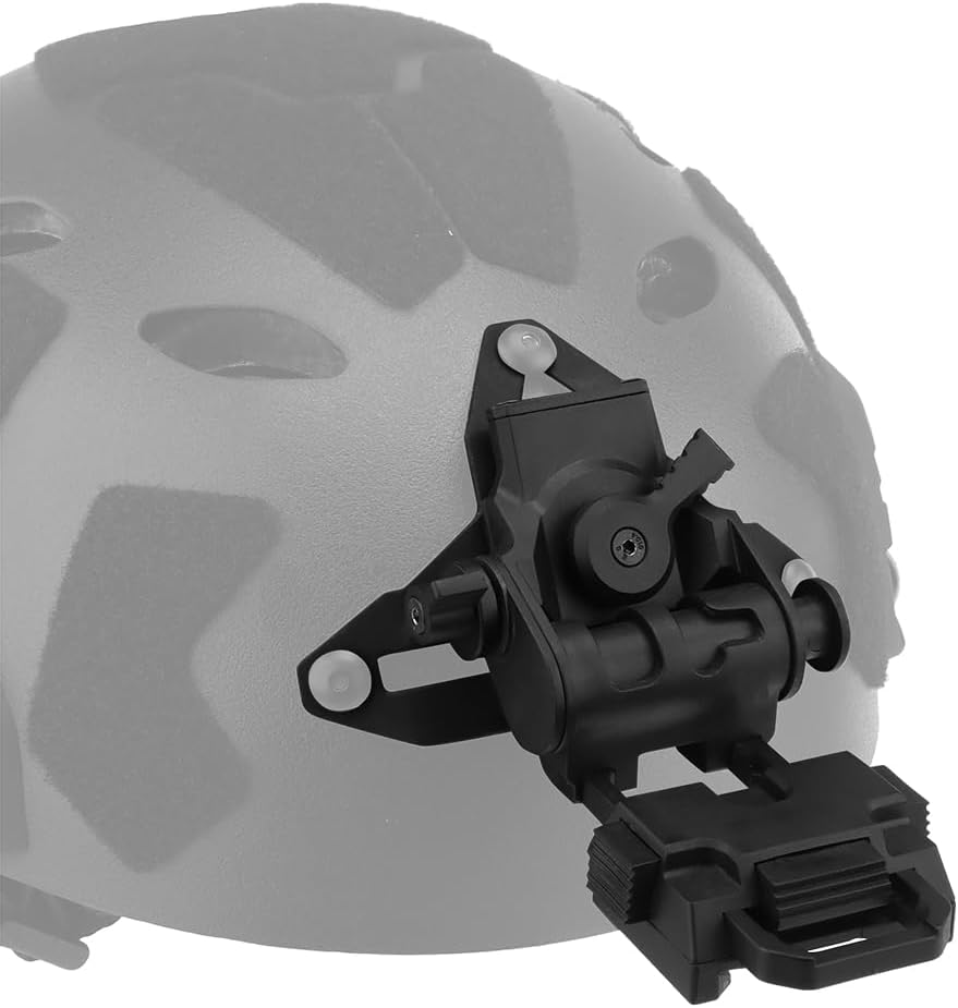 Airsoft L4G24 – Soporte para casco de nailon militar ajustable NVG para PVS15 PVS18 GPNVG18
