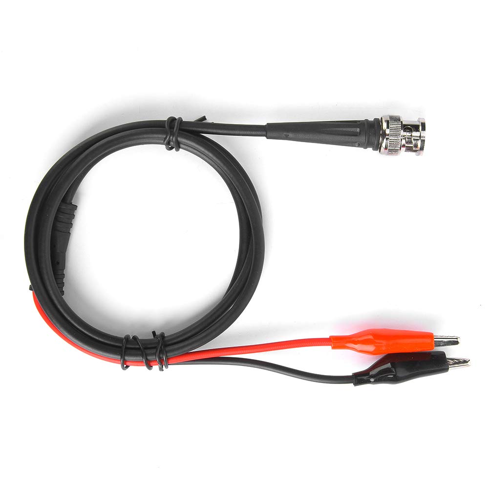 Cable coaxial BNC, cable coaxial de clip BNC, accesorios de línea de prueba del generador de funciones (35.4 in 50), cables de audio coaxiales