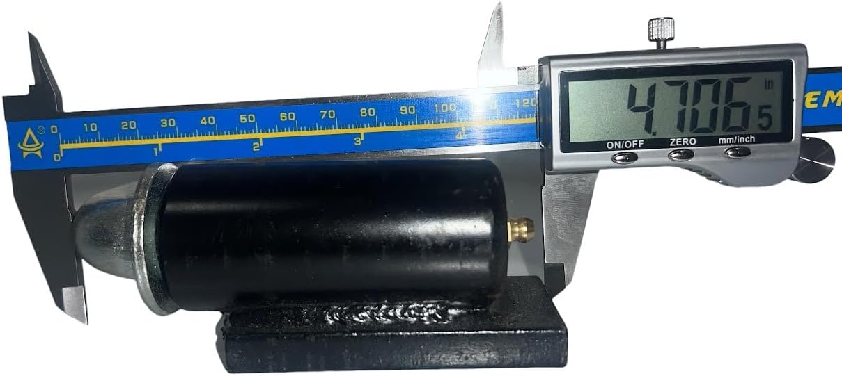 JM Steel – Bisagras soldadas con perno en J de 34 pies para puertas resistentes, capacidad de peso de 600 libras, 7 pulgadas de largo, brazo de