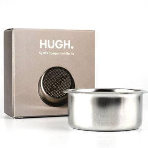 HUGH, by IMS – Cesta de filtro de precisión de 2.008 in, serie de competencia, cesta de filtro de café de acero inoxidable, 0.63 oz HUGH, by IMS – Cesta de filtro de precisión de 2.008 in, serie de competencia, cesta de filtro de café de acero inoxidable, 0.63 oz