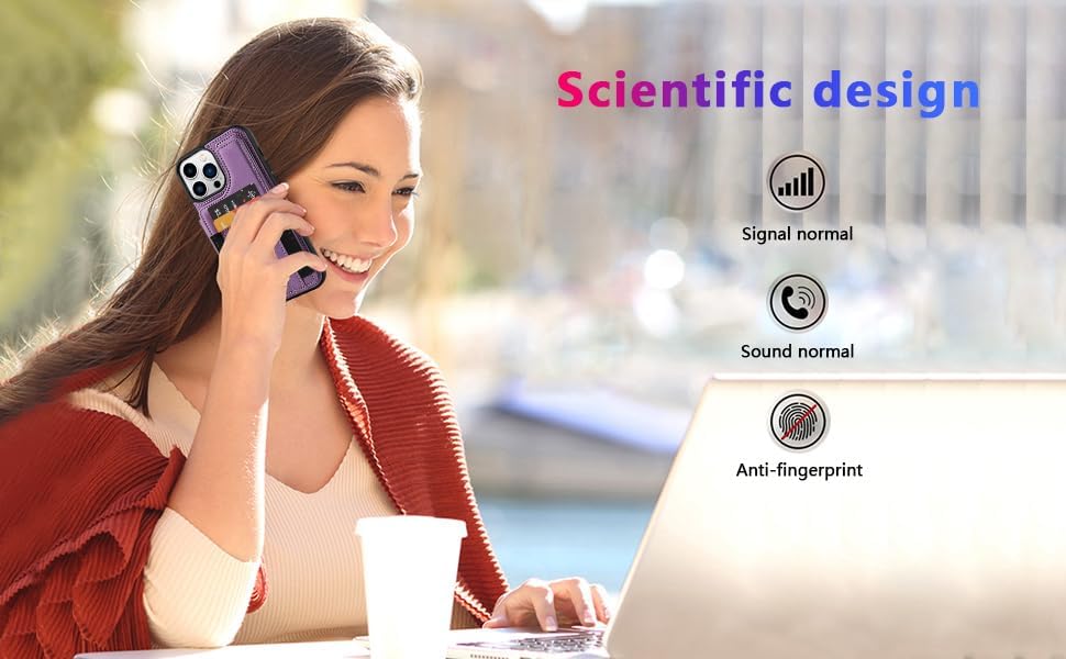 Funda con tapa para iPhone 15 Pro, funda tipo cartera de poliuretano con diseño de banda elástica con soporte para tarjetas, funda protectora de