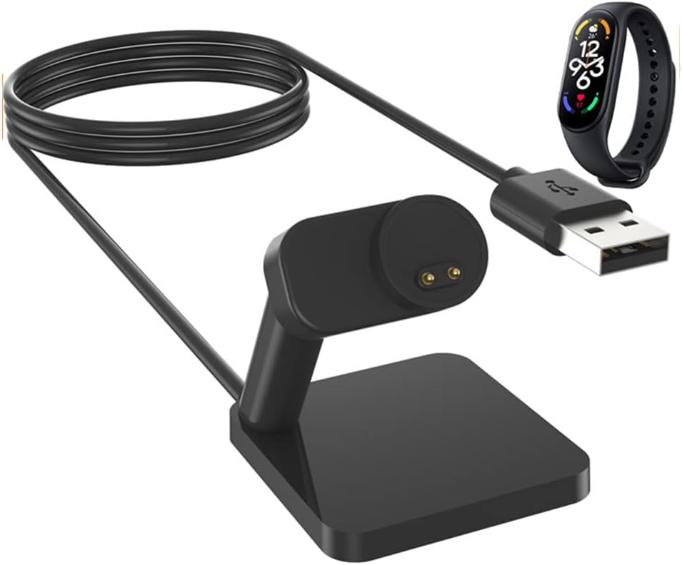 5V 1A Smartwatch Cargador Cuna Base Base de Carga Soporte para Xiaomi Mi Band 567 NFC Accesorio