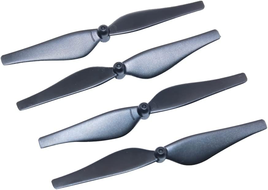 XNasu 48 piezas de accesorios duraderos para hélices de repuesto blanco, rojo, azul, amarillo, negro, CW CCW para piezas de drones D-JI Tello (Talla