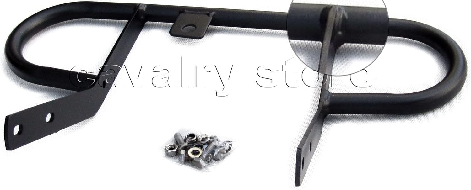 Soporte de barra de agarre ancho trasero parachoques para 87-05 Kawasaki KSF250 Mojave 250