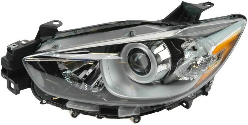 Unidad de montaje de faros delanteros Mazda CX-5 2013-2016, par lado del conductor y del pasajero, certificado CAPA, MA2518146 + MA2519146