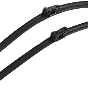 ACROPIX Juego de 2 limpiaparabrisas delantero y trasero de 24 pulgadas y 17 pulgadas para Chevrolet Spark con bloqueo superior, color negro ACROPIX Juego de 2 limpiaparabrisas delantero y trasero de 24 pulgadas y 17 pulgadas para Chevrolet Spark con bloqueo superior, color negro