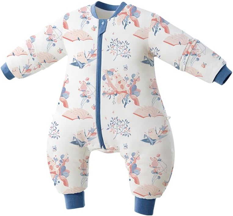 Saco de dormir ponderado Bebé 100% Algodón Pijama Unisex 1.0TOG