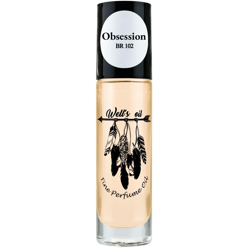 Well’s – Aceite de perfume roll-on de 0.3 fl oz  0.33 fl oz  Notas amaderadas y almizcladas  Sin alcohol, a base de aceite y de larga duración