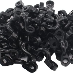 XtremeAmazing Paquete de 50 trabillas elásticas de nailon para kayaks, canoas, barcos XtremeAmazing Paquete de 50 trabillas elásticas de nailon para kayaks, canoas, barcos