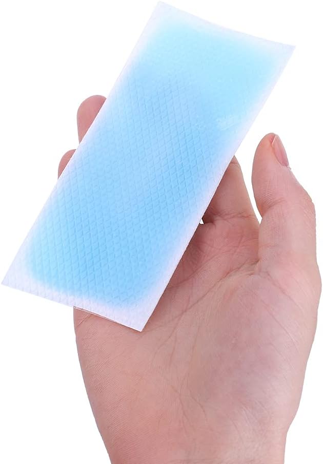 40 almohadillas de enfriamiento para la fiebre del bebé, almohadilla de enfriamiento para la frente del bebé, parche seguro para la fiebre de los