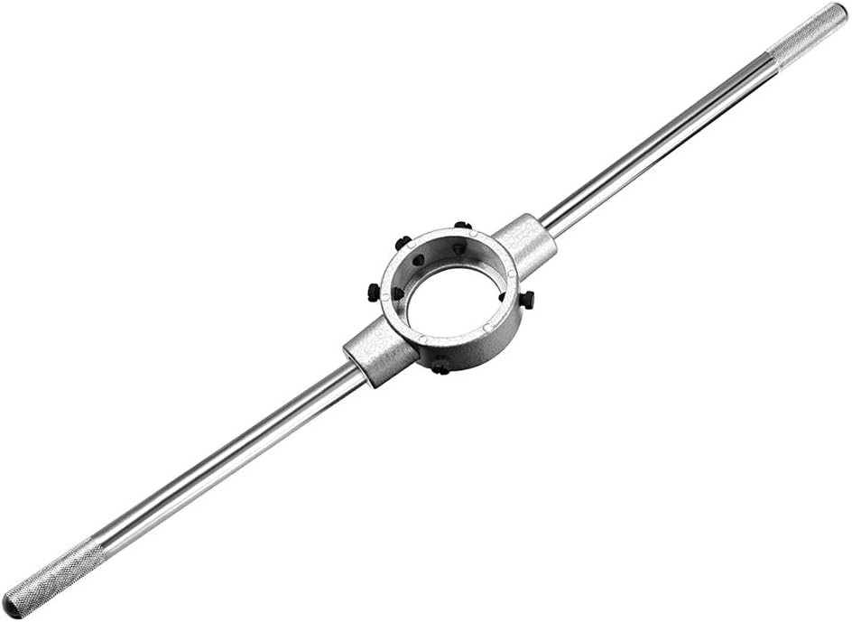 uxcell Soporte de llave de mango redondo de 2.559 in, para troquel redondo métrico M30-M361.850 in-2.559 in, con mango moleteado