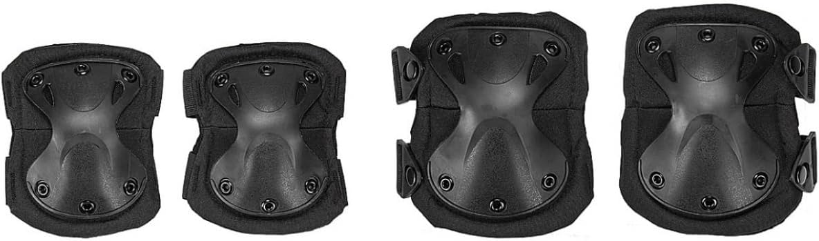 Airsoft Tactical QR CodoRodillera Set