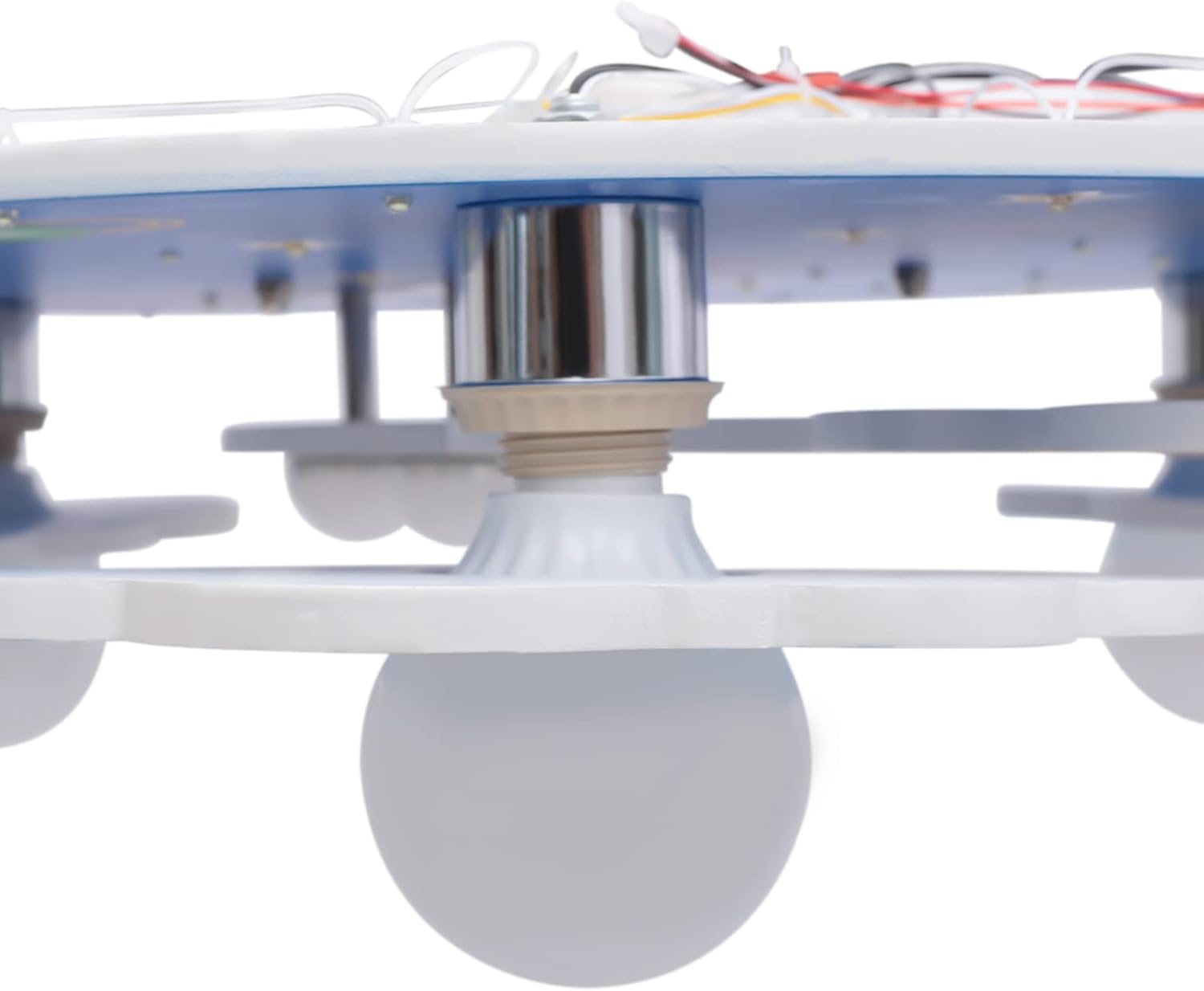 YIYIBYUS Lámpara de techo Led empotrada,Lámpara de techo de dibujos animados moderna con control remoto,Lamparas de Techo de 110 V-240 V con tres