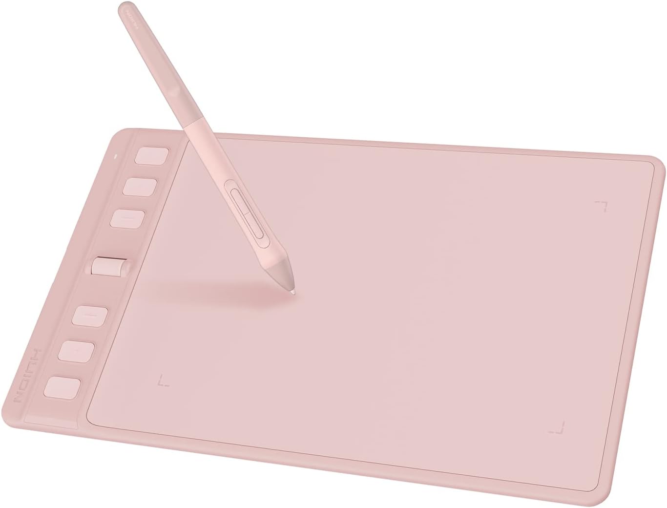 HUION Inspiroy 2 tabletas de dibujo pequeñas, tableta de arte digital con rueda de desplazamiento, 6 teclas de acceso rápido, lápiz óptico sin